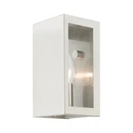 Livex Winfield Light Outdoor Ada Small Sconce, Brushed Nickel/clear 29121-91. Fixed Price $161.96.