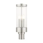 Livex Lighting 20728 Hillcrest 3 20" Tall Post - Nickel. Fixed Price $439.96.