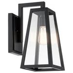 Kichler 49331 Delison 14" Tall Outdoor Wall Sconce - Black. Fixed Price $171.99.