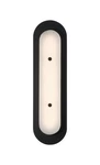 Eurofase Lighting 49172 Tramore 22" Tall Wall Sconce - Black. Fixed Price $870.00.