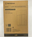 Westinghouse 6578900 - Cava Ii 1 Light Led Outdoor Wall Sconce Matte Black. Fixed Price $60.00.