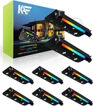 Kaqur 7 Inch App Control Rgbcw Hardscape Lighting Retaining Wall Lights 8-PACK. Fixed Price $142.49.