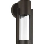 Progress Lighting 1-LIGHT Antique Bronze 12 In. Outdoor Led Wall Lantern Sconce. Fixed Price $60.00.