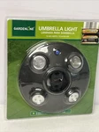 Gardenline Umbrella Pole W/12 Led Lights -included Batteries-new!!. Fixed Price $12.00.