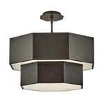 Hinkley Facet 46994BX Medium Convertible Chandelier Light Fixture - Black Oxide. Fixed Price $1319.55.