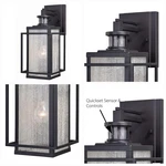 Vaxcel Hyde Park Dualux 7.25" Outdoor Wall Light Motion Sensor Espresso Bronze. Fixed Price $158.39.