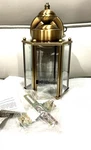 K-9618 Kichler Outdoor Lighting 10.25" Solid Brass Antiqued Open Box. Fixed Price $49.98.