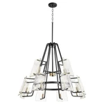 Tioga - 12 Light Chandelier Style 32 Inches Wide By 24.75 High. Fixed Price $1472.00.