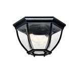Kichler 9886TZ - Barrie 7" 2 Light Outdoor Black Ceiling Fixture. Fixed Price $39.28.