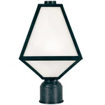 Brian Patrick Flynn For Crystorama Glacier 14" Outdoor Post Light In Black. Fixed Price $198.00.