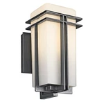 Kichler 49200 Tremillo Light 12" Tall Outdoor Wall Sconce - Black. Fixed Price $199.99.