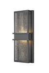 Eclipse 2-LIGHT Outdoor Wall Sconce In Black. Fixed Price $294.00.