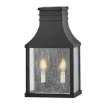 Hinkley Lighting Beacon Hill 2 Outdoor 6" Med Wall, Bk/seed - 17466MB. Fixed Price $299.00.