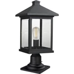 Z-lite 531PHBR-533PM-BK Portland Post Light Accessories Black. Fixed Price $358.00.