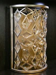 Park Harbor PHWL3272ASL Silver Cross Pointe 2-LIGHT 12-1/4"H Tall Wall Sconce. Fixed Price $49.98.