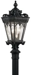 Kichler 9558BKT Tournai 3-LIGHT 27" Outdoor Post Lantern In Textured Black. Fixed Price $724.99.