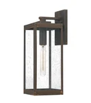 Quoizel Westover WVR8406IZ Outdoor Wall Lantern Bronze Seeded Glass 17 $250. Fixed Price $79.21.