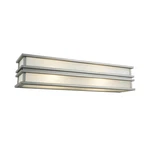 Artcraft SC13005SN Brushed Stainless Steel 3-LIGHT 18" Wall Sconce. Fixed Price $62.97.