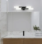 Artika Boro 27" 4-LIGHT Led Vanity Black 5-CCT Open Box. Fixed Price $69.99.
