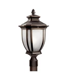 Kichler Salisbury 1 Light Rubbed Bronze Aluminum Hardwired Outdoor Post. Fixed Price $162.00.