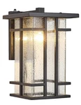 Rustic Dusk To Dawn Outdoor Wall Light Fixture 13.8"H Waterproof Exterior Wal.... Fixed Price $160.68.