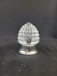 Vintage Clear Acorn Bubble Glass Ceiling Light Fixture Hobnail Underwriters Lab. Fixed Price $31.50.