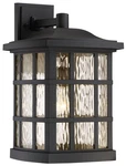 Quoizel Stonington 17" High Matte Black Outdoor Wall Light. Fixed Price $279.99.
