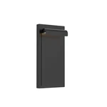 Wac Cap 1LT Led 12" Outdoor Wall Light, Black/frosted WS-W250212-CS-BK. Fixed Price $89.99.