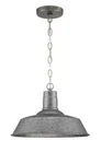Park Harbor PHEL5502ANPE Wetherburn Single Light 14-1/8" Wide Outdoor Pendant. Fixed Price $59.95.