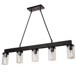 Artcraft Lighting AC10008 Menlo Park 5 42"W Pillar Candle - Bronze. Fixed Price $318.20.