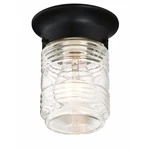 Mid Century Matte Black Wall Light Fixture Clear Glass Rustic Design 60W. Fixed Price $22.69.