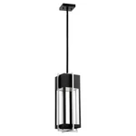 Quorum Fresco Light 18" Pendant, Noir/brushed Aluminum 712-18-69. Fixed Price $287.20.
