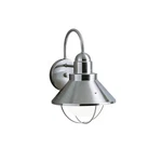 Kichler 9023NI Seaside 1-LIGHT 14.25" Outdoor Xlarge Wall In Brushed Nickel. Fixed Price $119.97.