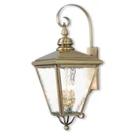 Livex Lighting 2036-01 Cambridge Outdoor Wall Antique Brass. Fixed Price $1079.97.