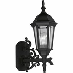 Progress Lighting P5681-31 1-LIGHT Cast Wall Lantern, Textured Black. Fixed Price $110.00.