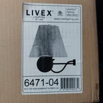 Nib Livex Lighting 6471-04 RIDGEDALE-1 Swing Arm Wall Sconce Traditional. Fixed Price $150.00.