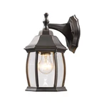 Z-lite Waterdown 1-LIGHT Outdoor Wall Sconce In Oil Rubbed Bronze. Fixed Price $74.00.