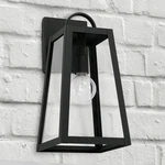 Capital Lighting 943711BK Leighton Outdoor Wall Lantern Black - Lam. Fixed Price $162.00.