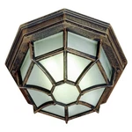 Trans Globe Wagon Wheel 11 Inch Flush Mount Rust - 40582 Rt. Fixed Price $57.00.