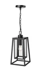 Millennium Lighting 198602 Denzell 9"W Outdoor Mini Pendant - Black. Fixed Price $249.90.