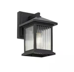Jushua 1-LIGHT Black Outdoor Hardwired Integrated Led Wall Lantern Sconce. Fixed Price $34.99.