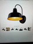 Pia Ricco 18281BZ 1- Light Dark Bronze Outdoor Wall Lantern Sconce. Fixed Price $23.99.