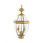 Livex Lighting 2254-02 Outdoor Post Lantern Polished Brass. Fixed Price $279.96.