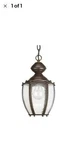 Progress Lighting P5565-20 Roman Coach 1-LIGHT Lantern, 100 W, Antique Bronze S8. Fixed Price $99.00.