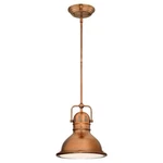 Westinghouse Boswell Washed Copper 1 Lights Mini Pendant. Fixed Price $58.00.