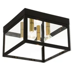 Livex Lighting 20589 Nyack 4 11"W Flush Mount Square - Bronze. Fixed Price $279.96.