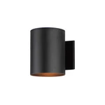 Black One Light Outdoor Wall Lantern From The Outpost Collection. Fixed Price $92.00.