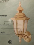 Patriot Lighting Solid Brass Outdoor Wall 356-6075 New Box. Fixed Price $29.00.