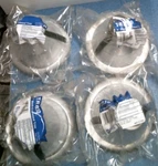 Thomas Lighting 6" White With Black Enclosed Recessed Trim Lot Of 4 (TRB30)FS. Fixed Price $35.00.