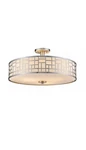 Z-lite 330-SF20-BN Elea Semi-flush Mount Brushed Nickel. Fixed Price $389.00.
